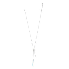 Meridian Petite Sphere Y turquoise necklace