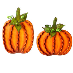 Large ribbon pumpkin