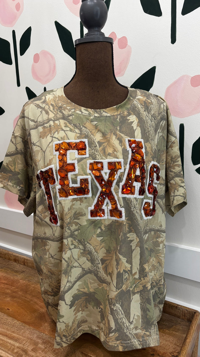 QOS Camo Texas Tee