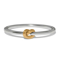 Interlock Single knot 2tn hinged bangle