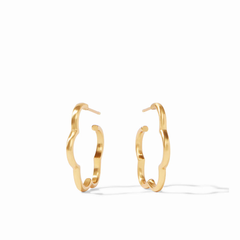 Gardenia Hoop-gold