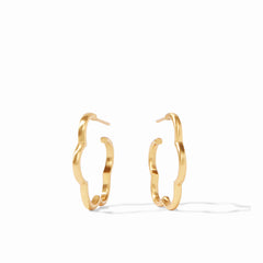 Gardenia Hoop-gold