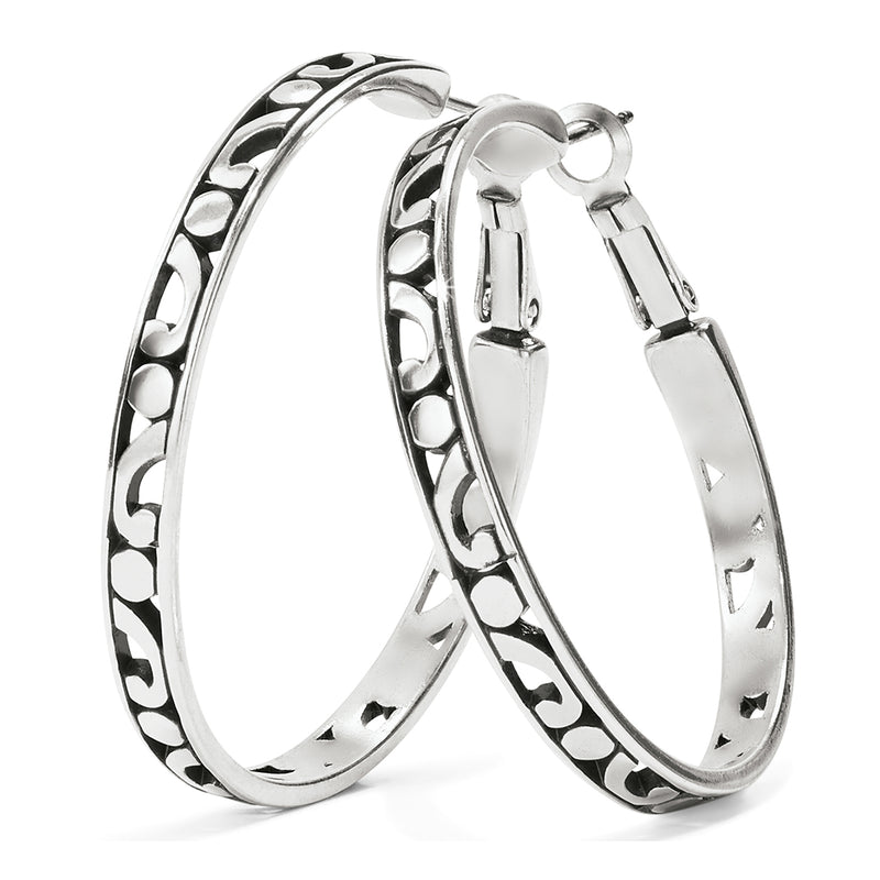 CONTEMPO LARGE HOOP EARRINGS