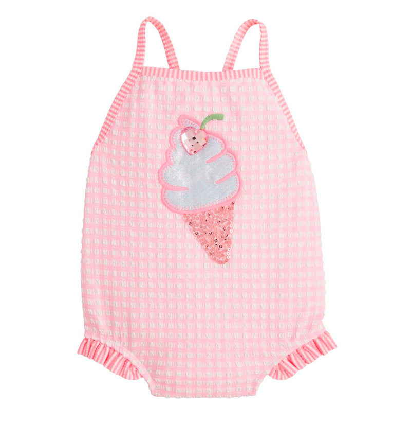 Glitter ice cream swimsuit