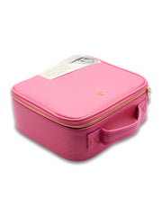 Leather Travel Case with light up mirror