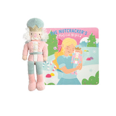 Christmas plush and book set