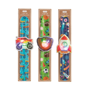 LED slap bracelets