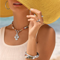 Vertigo Hues Token charm necklace