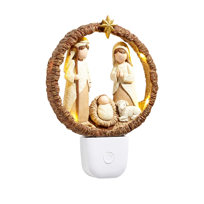 6.25 HOLY FAMILY NIGHT LIGHT