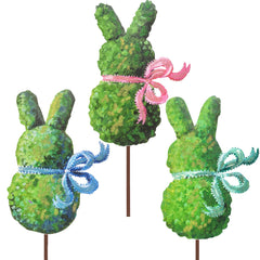 Boxwood bunnies