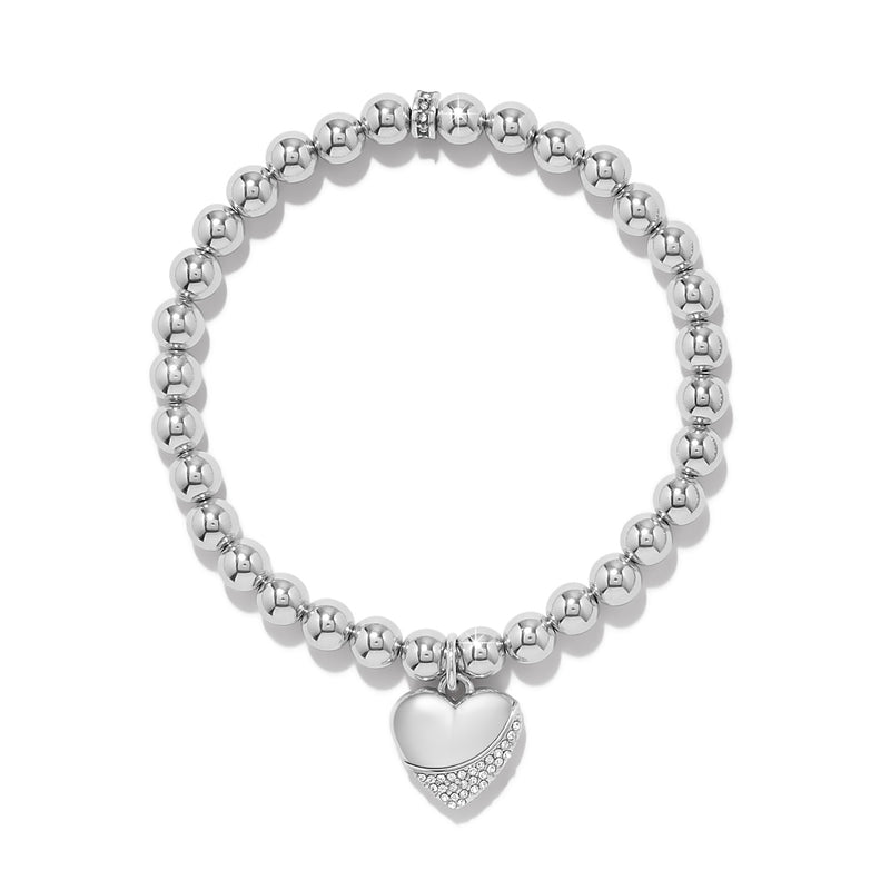 Meridian Petite wave heart bracelet