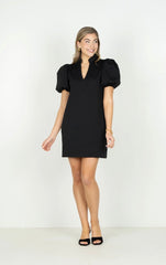 Hampton mini- Stretch Knit black dress