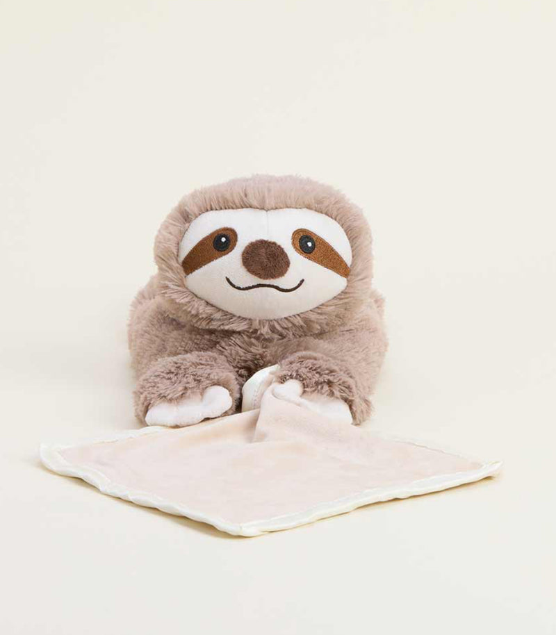 Warmie with a blanket