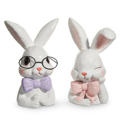 10.5” bowtie bunny