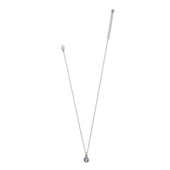 Halo Gemma Petite drop necklace