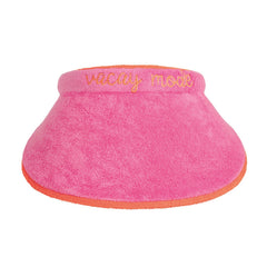 Terry cloth visor