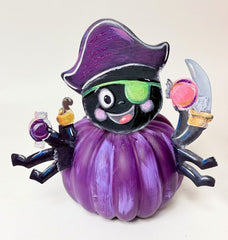 Spider pirate pumpkin parts
