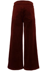 Dark cherry Kut Corduroy Meg pants