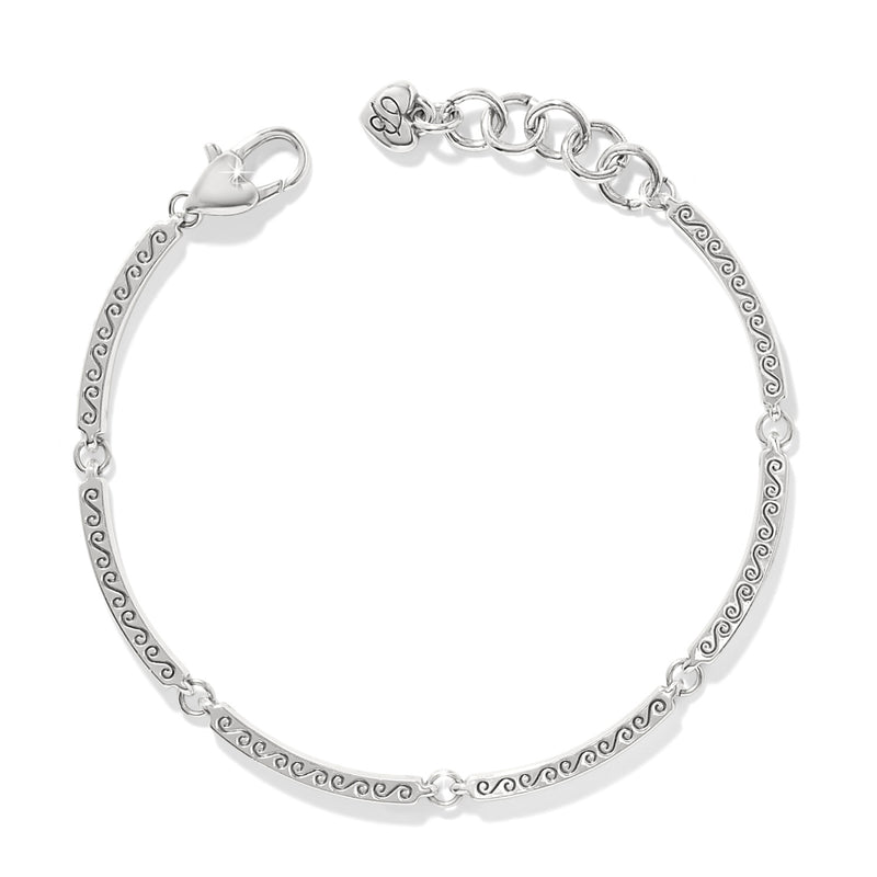 Meridian Silver bar bracelet