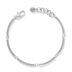 Meridian Silver bar bracelet