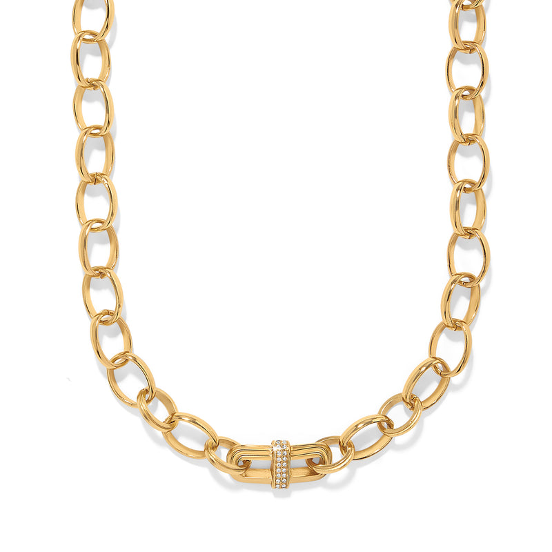 Meridian Aurora link short necklace
