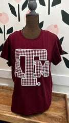 QOS Texas A&M tee