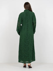 Fiona Dress- Eden green