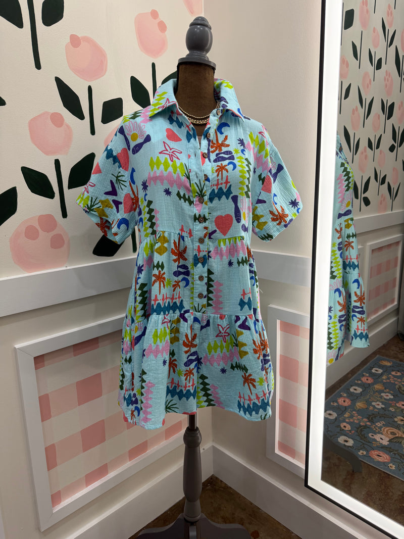 Tropical Punch Romper