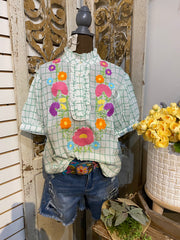 Josephina- Green Window Pane