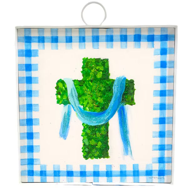 Boxwood cross mini Gallery Signs