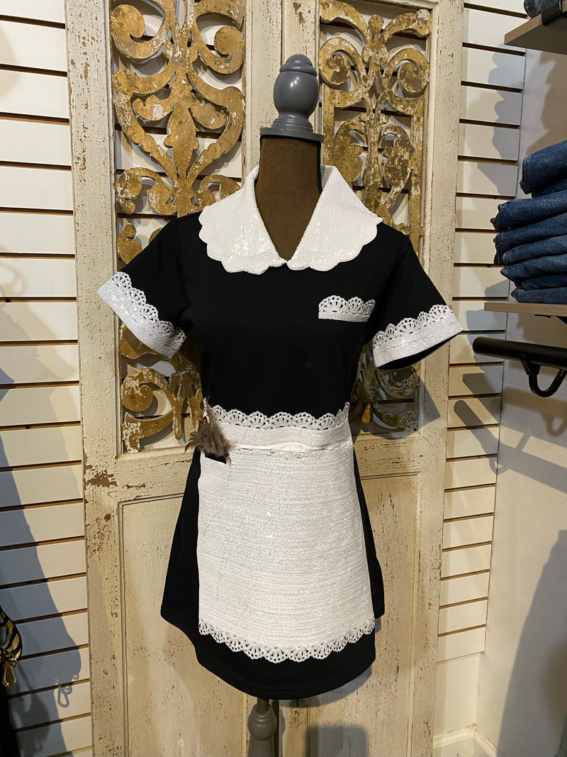 QOS French Maid Halloween Dress
