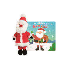 Christmas plush and book set