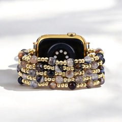 Stretch beaded Apple Watch band