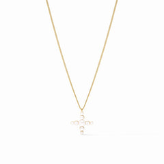 Gumdrop cross pearl