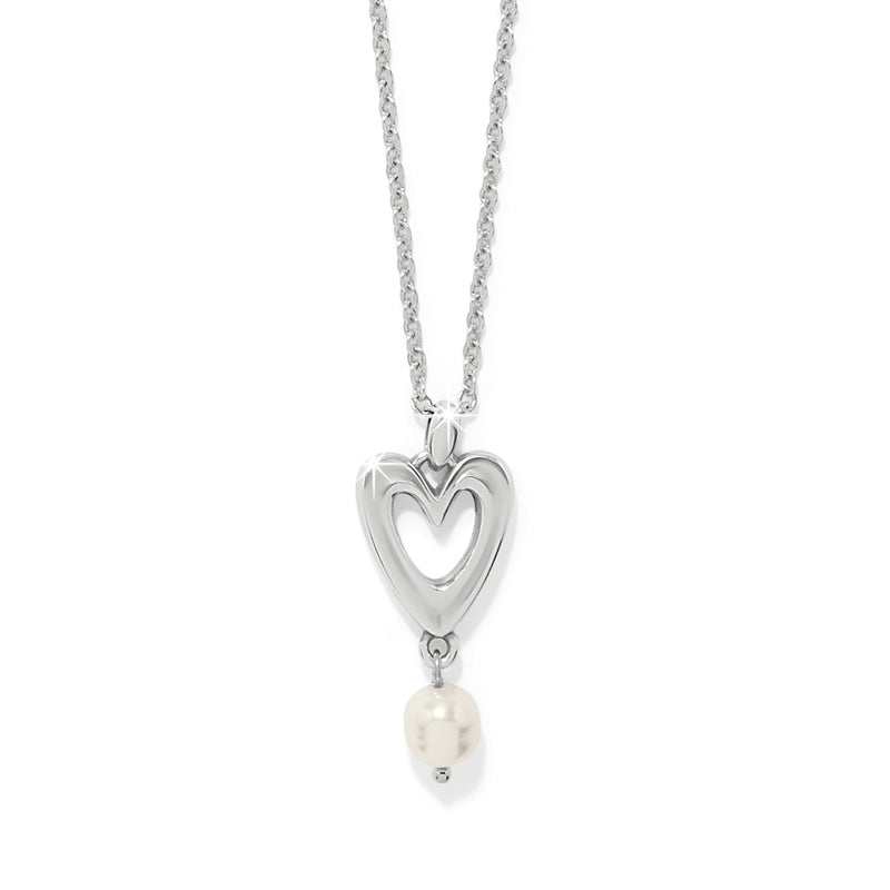 Cascade open heart Petite Necklace