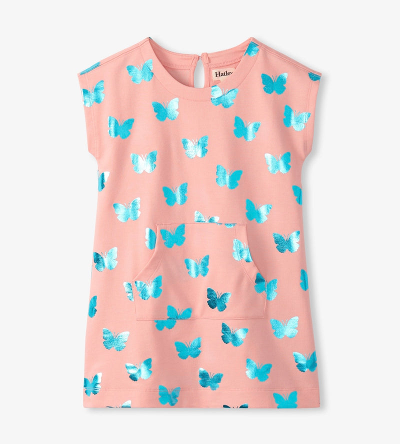 Glitter butterfly dress