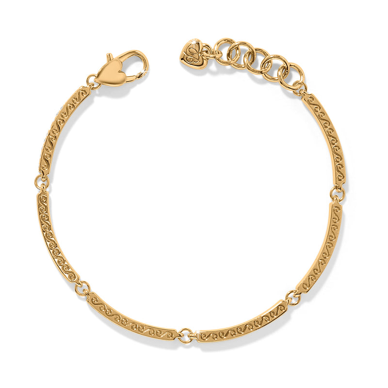 Meridian Gold Geo bar bracelets