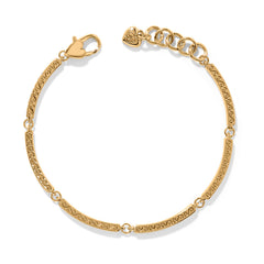 Meridian Gold Geo bar bracelets