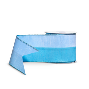 Two tone wired ribbon 4” X 10 yds