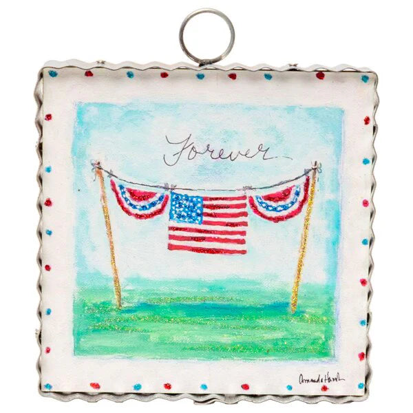 Mini Hamilton Forever free Flags