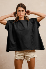 Oversized Short sleeve top