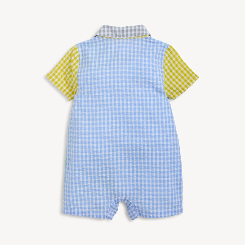 Multi Gingham Romper