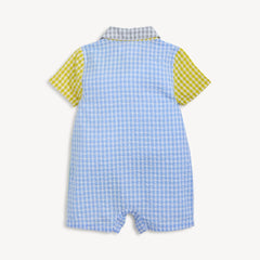 Multi Gingham Romper