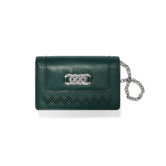 Jewel green Interlock Med wallet