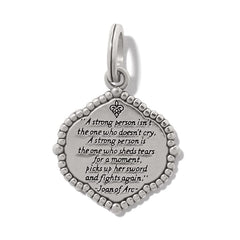 Joan of arc charm