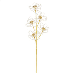 20” pearl floral spray