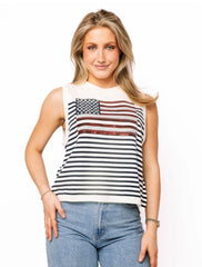 QOS Knit American tank