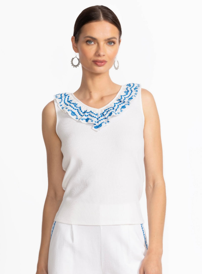 Mixed media flutter tank