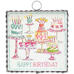 Mini Cake Explosion Happy Birthday