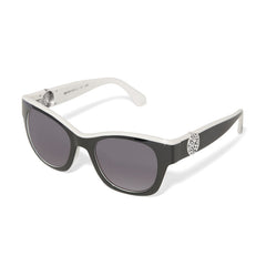 Contempo medallion dual tone sunglasses